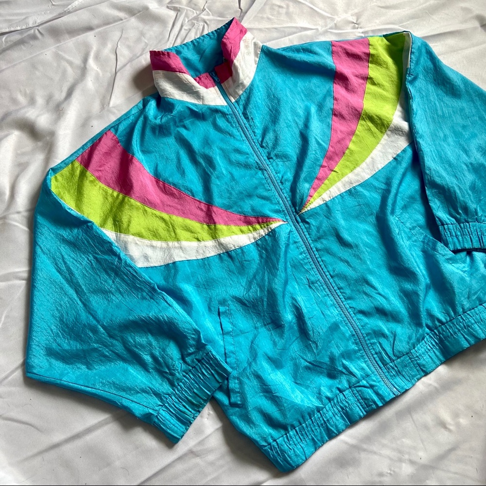 Vintage 80’s Multicolor Windbreaker